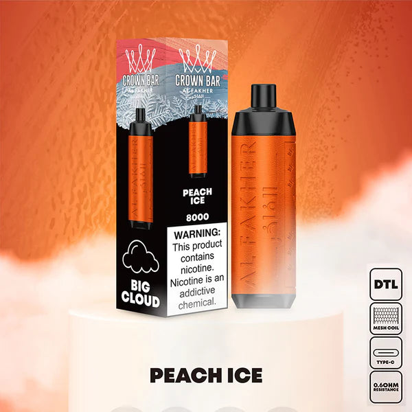 Al Fakher Crown Bar 8000 Puffs Disposable – Buy Now!