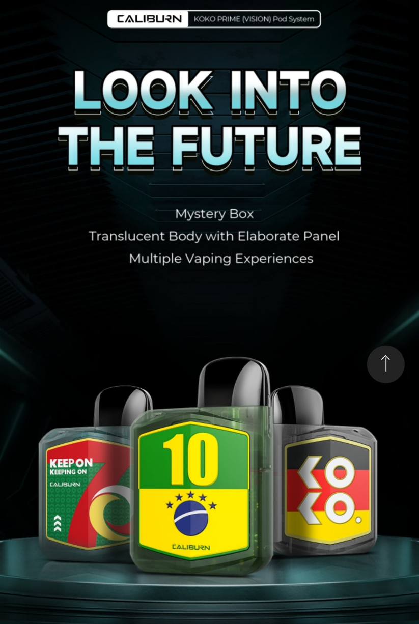 Uwell Caliburn KOKO Device Vision Prime