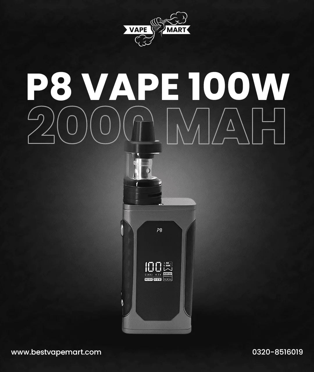 Vape 100w Electronic Cigarette (P8)